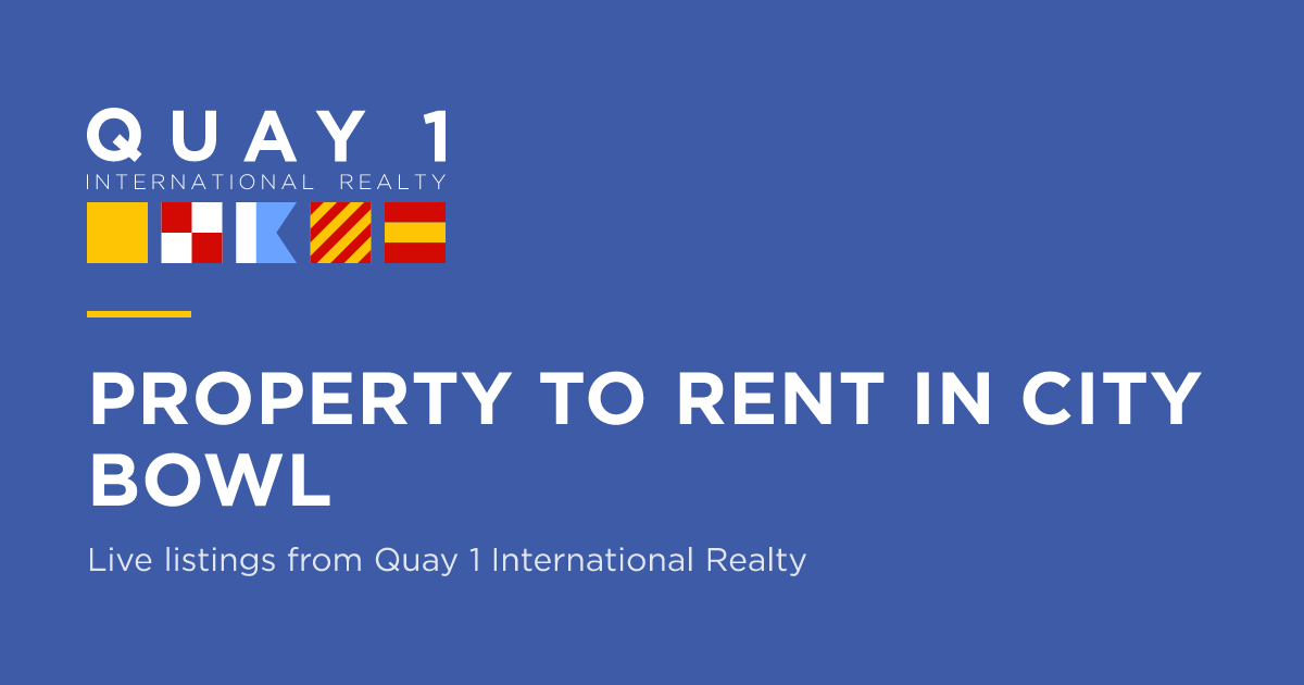 Property to rent in the City Bowl · Quay 1 International Realty